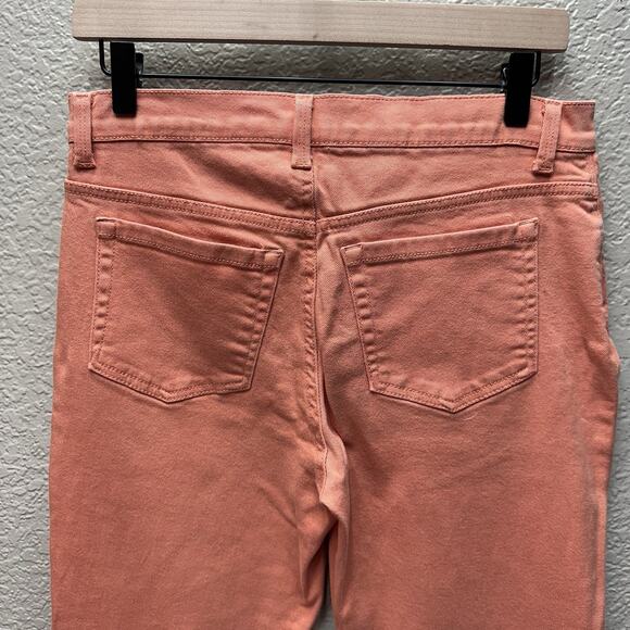 Gloria Vanderbilt Amanda Women's Straight Stretch Jeans Size Petites 6 Salmon - Picture 6 of 13
